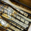 Living Nostalgia Wire Cutlery Tray - by Kitchen Craft