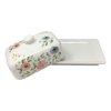 Country Floral Butter Dish - by Cooksmart