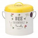 Bee Happy Compost Bin - by The English Tableware Company - Bee environmentally friendly