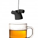 Tea Shirt Tea Infuser - Black - by Qualy - Definitely your cup of tea!
