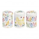 Polka Chickens Caddies - Set of 3 - by Emma Bridgewater - Add a splash of colour to your kitchen