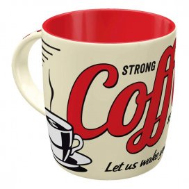 Strong Coffee Mug - by Nostalgic Art - Retro caffeine